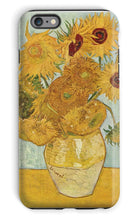 Load image into Gallery viewer, Sunflowers by Vincent van Gogh. iPhone 6 Plus / Tough / Gloss - Exact Art
