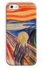 Load image into Gallery viewer, The Scream by Edvard Munch. iPhone SE / Snap / Gloss - Exact Art
