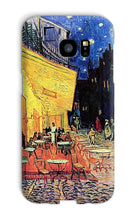 Load image into Gallery viewer, Cafe Terrace Arles at Night by Vincent van Gogh. Galaxy S7 Edge / Snap / Gloss - Exact Art
