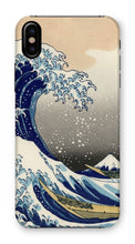 Load image into Gallery viewer, The Great Wave Off Kanagawa by Hokusai. iPhone XS / Snap / Gloss - Exact Art
