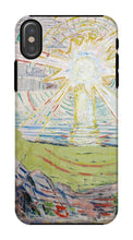 Load image into Gallery viewer, The Sun by Edvard Munch. iPhone X / Tough / Gloss - Exact Art
