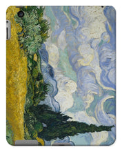 Load image into Gallery viewer, Wheatfield with Cypresses by Vincent van Gogh. iPad 2/3/4 / Gloss - Exact Art
