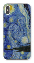 Load image into Gallery viewer, Starry Night by Vincent van Gogh. iPhone XS Max / Snap / Gloss - Exact Art
