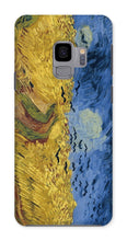 Load image into Gallery viewer, Wheatfield with Crows by Vincent van Gogh. Samsung Galaxy S9 / Snap / Gloss - Exact Art
