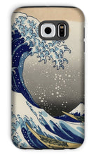 Load image into Gallery viewer, The Great Wave Off Kanagawa by Hokusai. Galaxy S6 / Tough / Gloss - Exact Art
