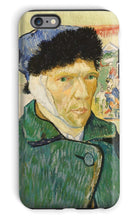 Load image into Gallery viewer, Self Portrait with Bandaged Ear by Vincent van Gogh. iPhone 6 Plus / Tough / Gloss - Exact Art
