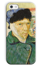 Load image into Gallery viewer, Self Portrait with Bandaged Ear by Vincent van Gogh. iPhone SE / Snap / Gloss - Exact Art
