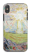 Load image into Gallery viewer, The Sun by Edvard Munch. iPhone XS / Tough / Gloss - Exact Art
