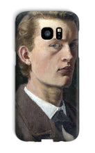 Load image into Gallery viewer, Self-Portrait by Edvard Munch. Galaxy S7 Edge / Snap / Gloss - Exact Art
