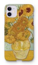 Load image into Gallery viewer, Sunflowers by Vincent van Gogh. iPhone 11 / Snap / Gloss - Exact Art

