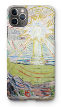 Load image into Gallery viewer, The Sun by Edvard Munch. iPhone 11 Pro Max / Snap / Gloss - Exact Art
