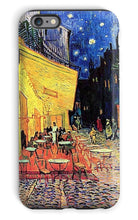 Load image into Gallery viewer, Cafe Terrace Arles at Night by Vincent van Gogh. iPhone 6 Plus / Tough / Gloss - Exact Art
