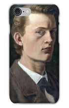 Load image into Gallery viewer, Self-Portrait by Edvard Munch. iPhone 8 / Snap / Gloss - Exact Art
