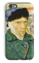 Load image into Gallery viewer, Self Portrait with Bandaged Ear by Vincent van Gogh. iPhone 6s Plus / Tough / Gloss - Exact Art
