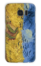 Load image into Gallery viewer, Wheatfield with Crows by Vincent van Gogh. Galaxy S6 / Snap / Gloss - Exact Art
