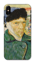 Load image into Gallery viewer, Self Portrait with Bandaged Ear by Vincent van Gogh. iPhone X / Snap / Gloss - Exact Art
