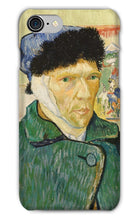 Load image into Gallery viewer, Self Portrait with Bandaged Ear by Vincent van Gogh. iPhone 8 / Snap / Gloss - Exact Art
