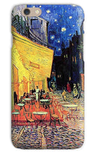 Load image into Gallery viewer, Cafe Terrace Arles at Night by Vincent van Gogh. iPhone 6s / Snap / Gloss - Exact Art
