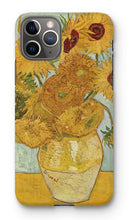 Load image into Gallery viewer, Sunflowers by Vincent van Gogh. iPhone 11 Pro / Snap / Gloss - Exact Art

