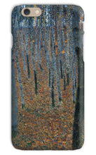 Load image into Gallery viewer, Beech Forest by Gustav Klimt. iPhone 6s / Snap / Gloss - Exact Art
