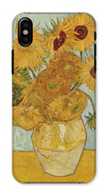 Load image into Gallery viewer, Sunflowers by Vincent van Gogh. iPhone X / Snap / Gloss - Exact Art
