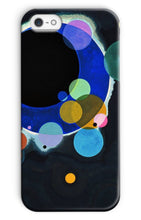 Load image into Gallery viewer, Several Circles by Wassily Kandinsky. iPhone SE / Snap / Gloss - Exact Art
