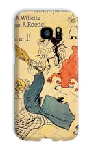 Load image into Gallery viewer, La Vache Enrag������e by Henri de Toulouse-Lautrec. Galaxy S7 Edge / Snap / Gloss - Exact Art
