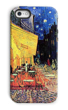 Load image into Gallery viewer, Cafe Terrace Arles at Night by Vincent van Gogh. iPhone 5/5s / Tough / Gloss - Exact Art
