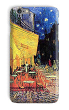 Load image into Gallery viewer, Cafe Terrace Arles at Night by Vincent van Gogh. iPhone 6 Plus / Snap / Gloss - Exact Art
