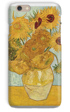 Load image into Gallery viewer, Sunflowers by Vincent van Gogh. iPhone 6 / Snap / Gloss - Exact Art
