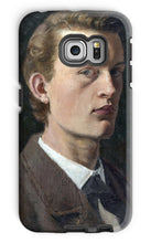 Load image into Gallery viewer, Self-Portrait by Edvard Munch. Galaxy S6 Edge / Tough / Gloss - Exact Art
