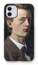 Load image into Gallery viewer, Self Portrait Munch Phone Case by Edvard Munch. iPhone 11 / Tough / Gloss - Exact Art
