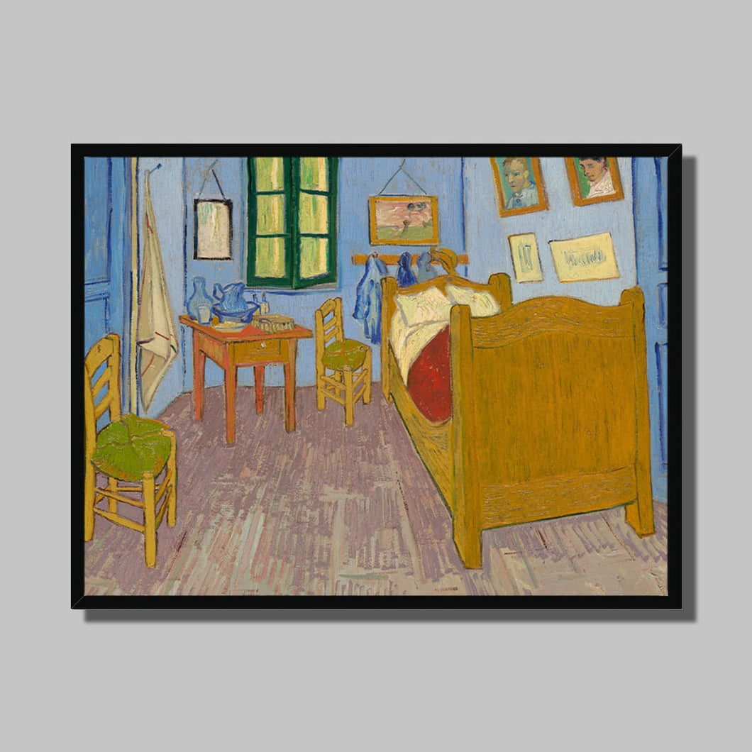Bedroom at Arles by Vincent van Gogh. Print Framed Unmounted / 14x11