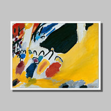 Load image into Gallery viewer, Impression 3 by Wassily Kandinsky. Print Framed Unmounted / 16x12&quot; (40x30cm) / White - Exact Art
