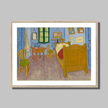Load image into Gallery viewer, Bedroom at Arles by Vincent van Gogh. Print Framed Mounted / 14x11&quot; (35.5x28cm) / Natural - Exact Art
