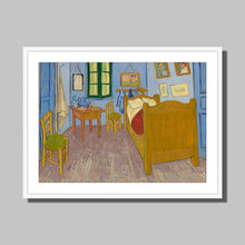 Load image into Gallery viewer, Bedroom at Arles by Vincent van Gogh. Print Framed Mounted / 14x11&quot; (35.5x28cm) / White - Exact Art
