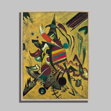 Load image into Gallery viewer, Points by Wassily Kandinsky. 12x16&quot; (30x40cm) / Print Framed Unmounted / Natural - Exact Art
