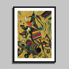 Load image into Gallery viewer, Points by Wassily Kandinsky. 12x16&quot; (30x40cm) / Print Framed Mounted / Black - Exact Art

