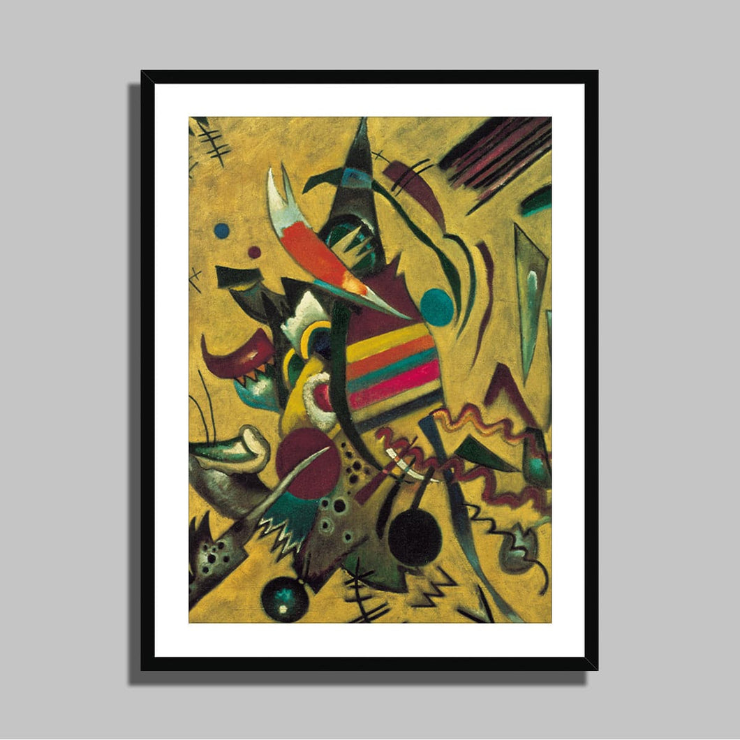 Points by Wassily Kandinsky. 12x16