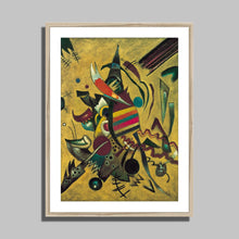 Load image into Gallery viewer, Points by Wassily Kandinsky. 12x16&quot; (30x40cm) / Print Framed Mounted / Natural - Exact Art
