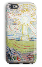 Load image into Gallery viewer, The Sun by Edvard Munch. iPhone 6 Plus / Tough / Gloss - Exact Art
