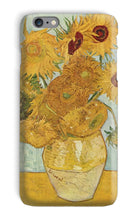 Load image into Gallery viewer, Sunflowers by Vincent van Gogh. iPhone 6s Plus / Snap / Gloss - Exact Art
