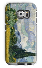 Load image into Gallery viewer, Wheatfield with Cypresses by Vincent van Gogh. Galaxy S6 Edge / Tough / Gloss - Exact Art
