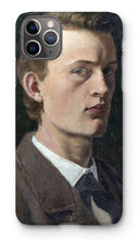 Load image into Gallery viewer, Self-Portrait by Edvard Munch. iPhone 11 Pro Max / Snap / Gloss - Exact Art
