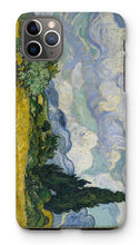 Load image into Gallery viewer, Wheatfield with Cypresses by Vincent van Gogh. iPhone 11 Pro Max / Snap / Gloss - Exact Art

