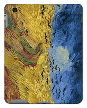 Load image into Gallery viewer, Wheatfield with Crows by Vincent van Gogh. iPad 2/3/4 / Gloss - Exact Art
