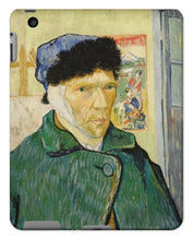 Load image into Gallery viewer, Self Portrait with Bandaged Ear by Vincent van Gogh. iPad 2/3/4 / Gloss - Exact Art
