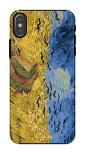 Load image into Gallery viewer, Wheatfield with Crows by Vincent van Gogh. iPhone X / Tough / Gloss - Exact Art
