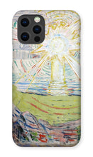 Load image into Gallery viewer, The Sun by Edvard Munch. iPhone 12 Pro / Snap / Gloss - Exact Art
