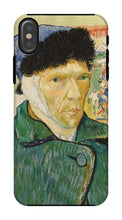 Load image into Gallery viewer, Self Portrait with Bandaged Ear by Vincent van Gogh. iPhone X / Tough / Gloss - Exact Art
